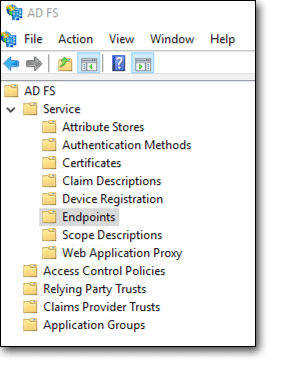 Ad Fs Configuration - Sso Connect On-Prem