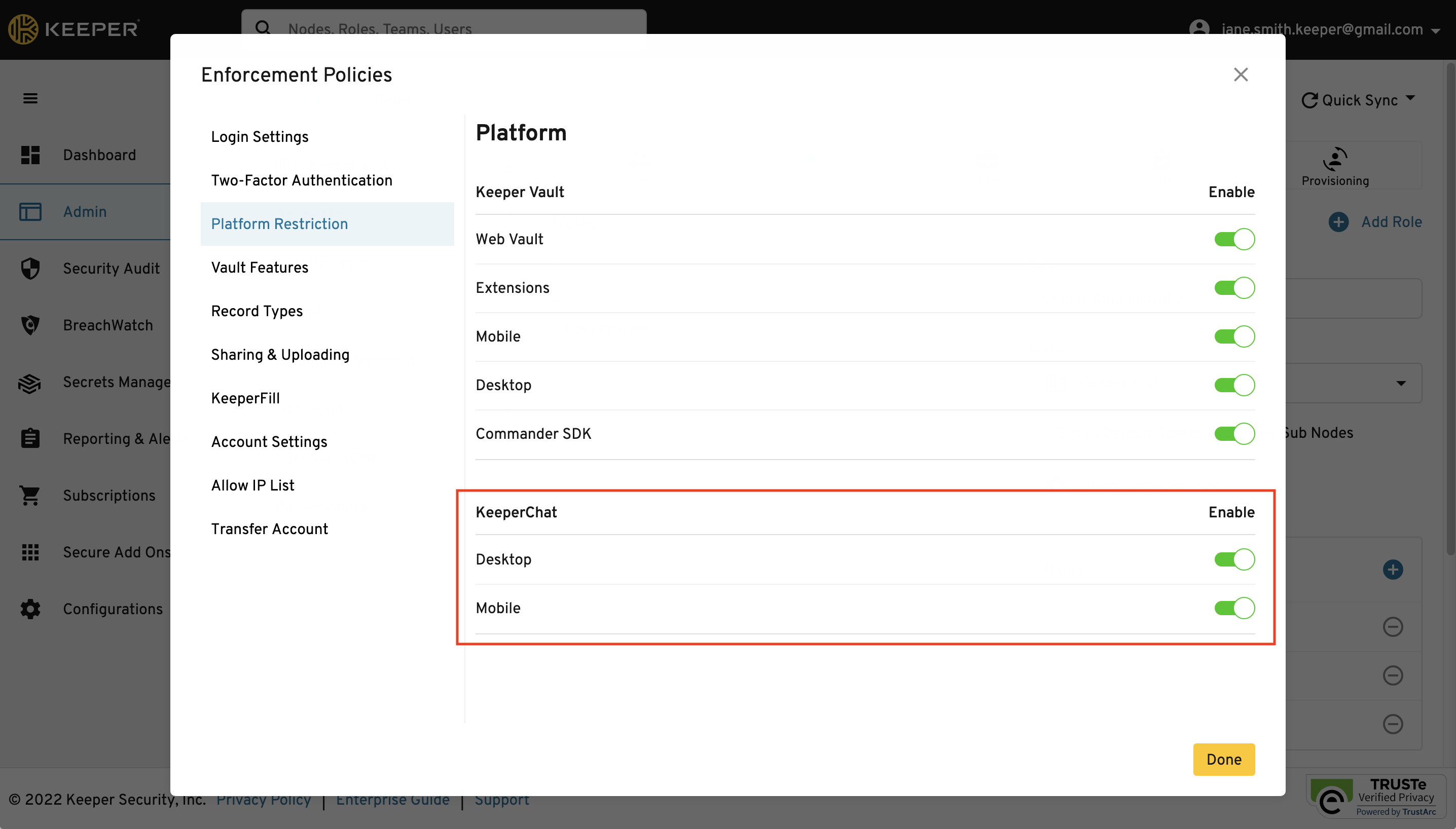 Keeper Encryption and Security Model Details - Enterprise Guide